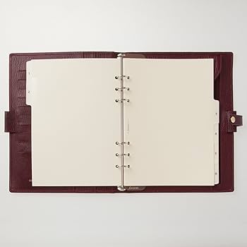フィロファックス チェスター リング式ファイル ダークブラウン 91yviEpe+fL._UF350,350_QL80_.jpg